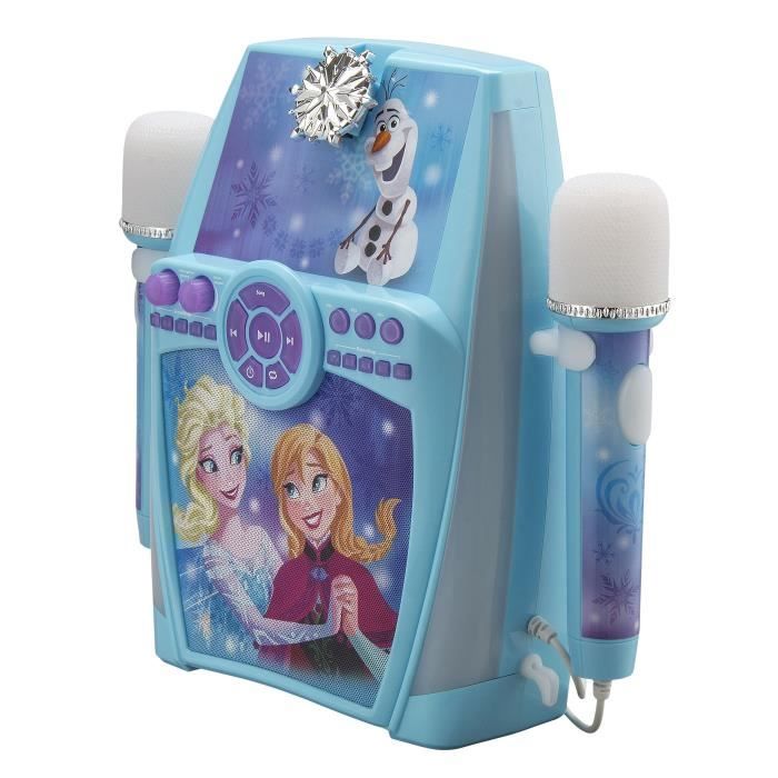 REINE DES NEIGES Karaoké Deluxe avec 2 microphones