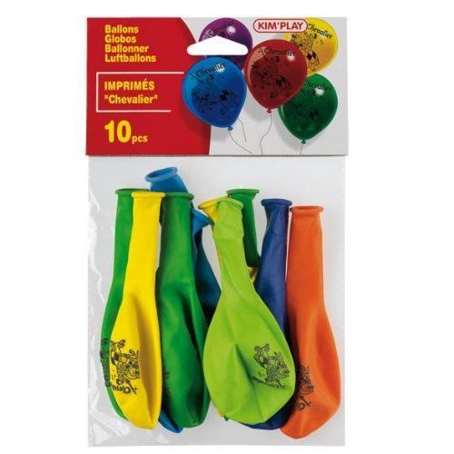 KIMPLAY 10 ballons - Chevalier