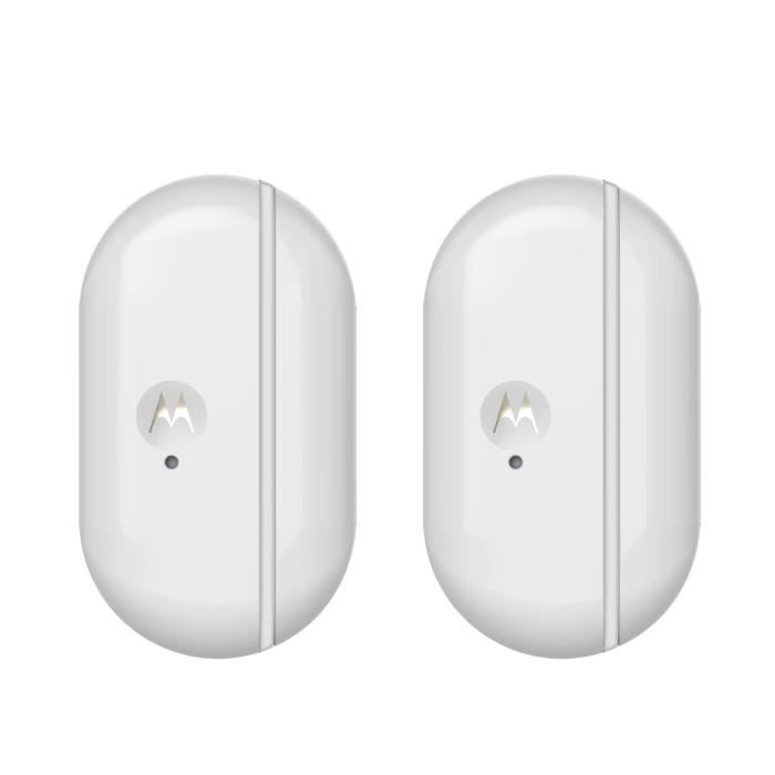 MOTOROLA Smart Nursery MBP81SN-2 Duo de capteurs connectés avec alertes pour portes et fenêtres