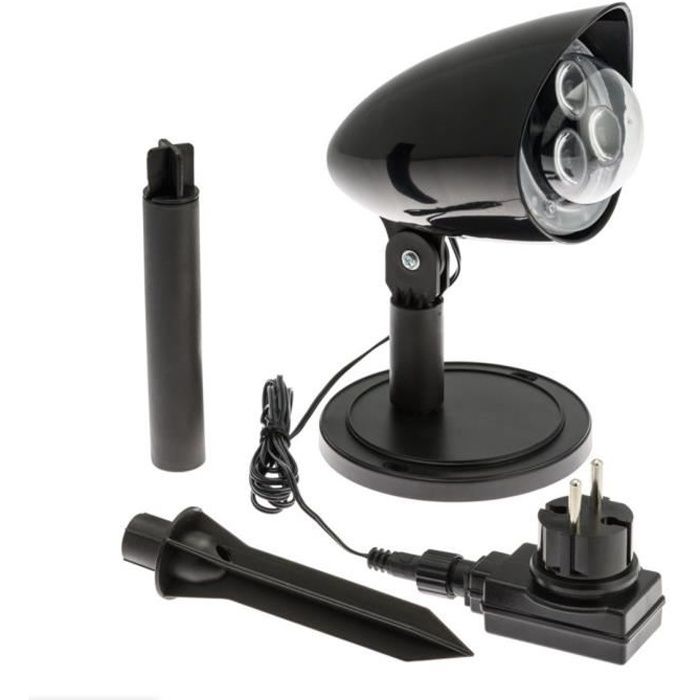 XmasKING Projecteur LED d'extérieur Traineau de noël - Blanc froid