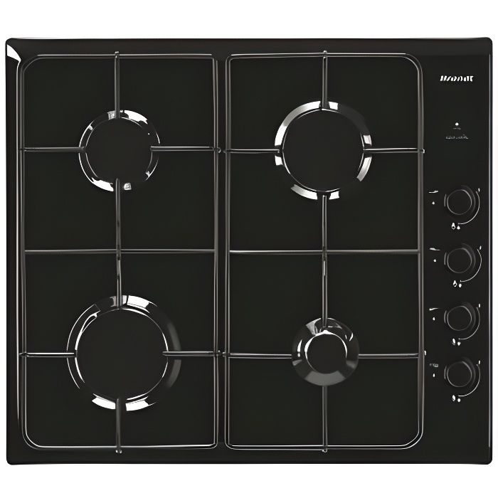 6 x Noir Loisirs four cuisinière plaque de cuisson et brûleur de boutons de contrôle commutateur