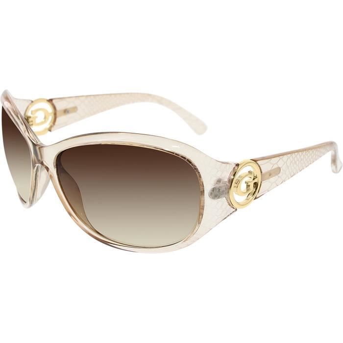 Lunettes Gu7309 Femme Gry De Butterfly Peach 34 Soleil Guess Gradient Ybyvgf76
