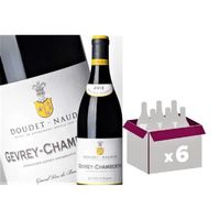 VIN ROUGE Lot de 6 Gevrey Chambertin 2013 - Domaine Doudet N VIN ROUGE Lot de 6 Gevrey Chambertin 2013 - Domaine Doudet N