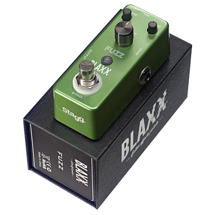 STAGG BX-FUZZ Pédale d'effet Blaxx Fuzz