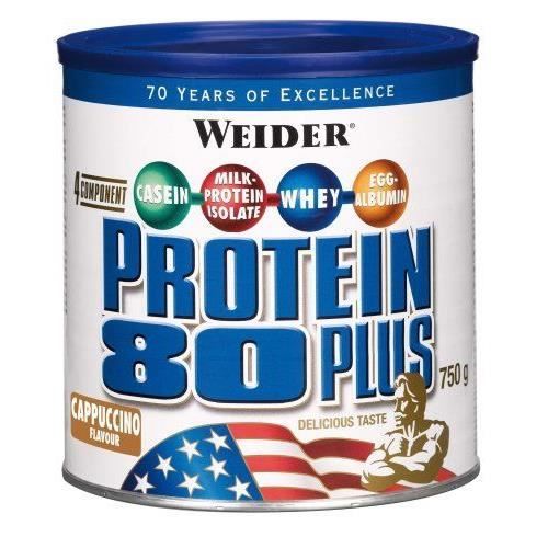 WEIDER Boîte de Protein 80+ Cappucino 750g