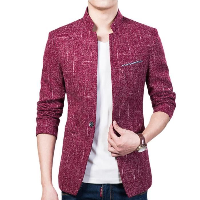 Veste en jean oversize rouge Veste en jean oversize rouge