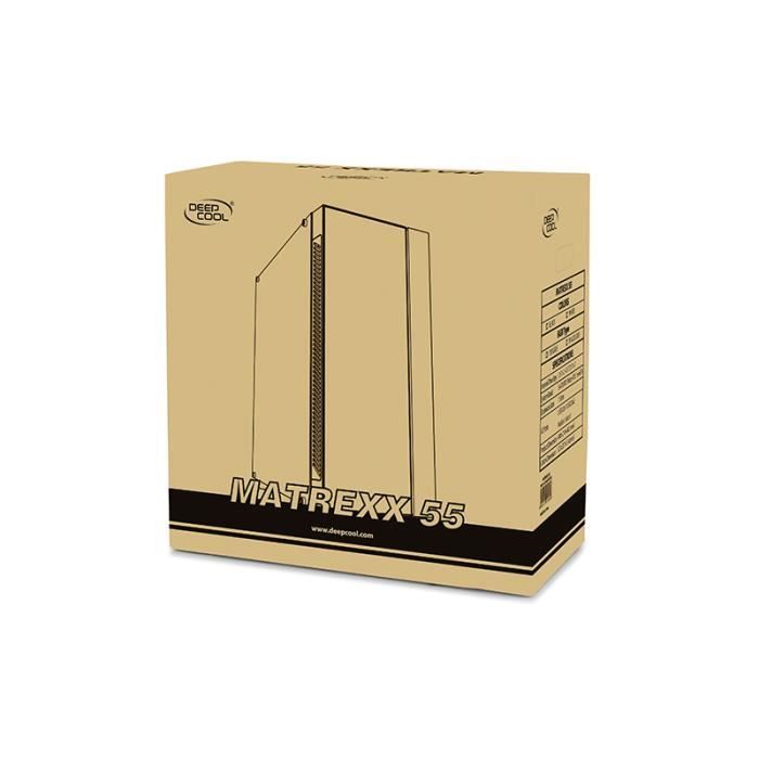 DeepCool MATREXX 55, Boîtier Midi-tour, PC,1