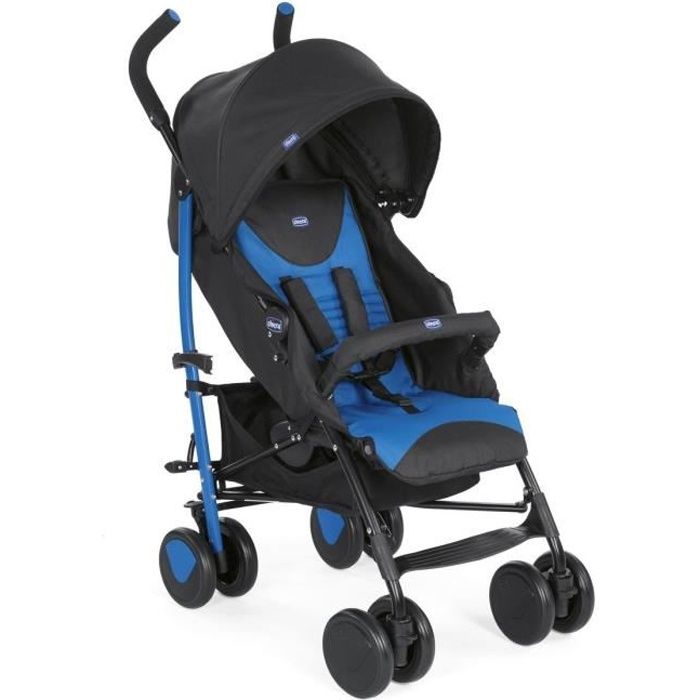 CHICCO Poussette Canne Echo avec arceau Mr Blue