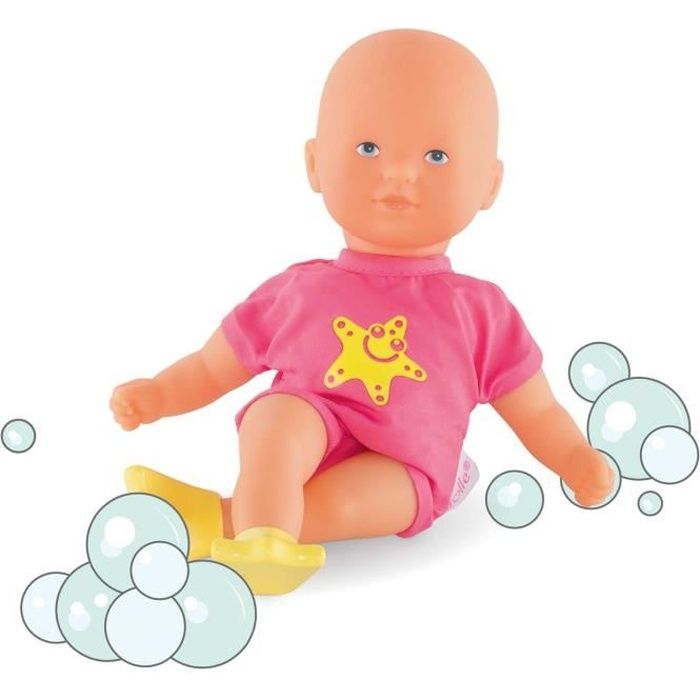 COROLLE Poupon Mini Bain - 20 cm - Rose