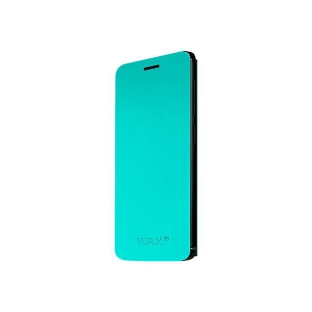 Wiko Folio Coque Support pour Wax Turquoise