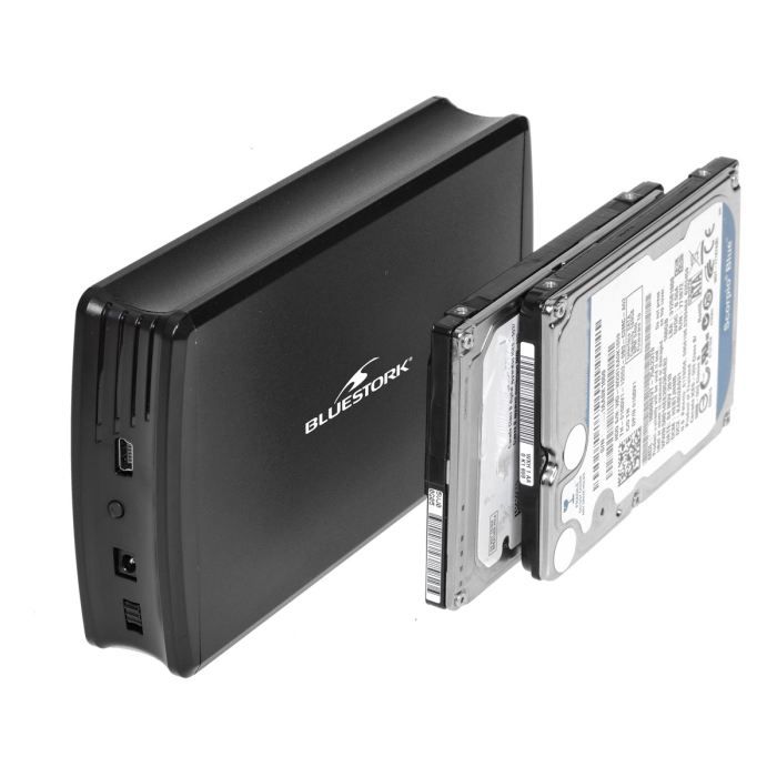 BLUESTORK Boitier HDD externe 2 5 DUAL BAY SAT Prix