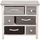 Meuble de rangement VIMINI Commode 6 Tiroir Bois O