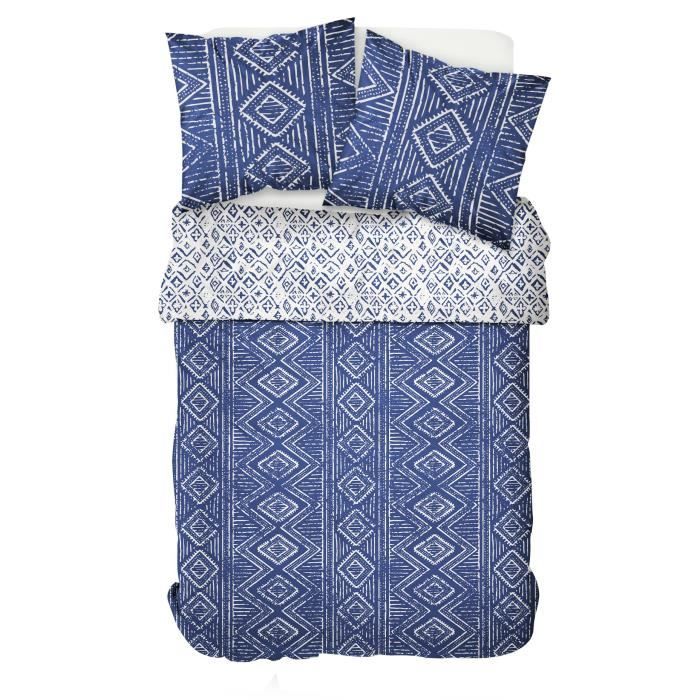 TODAY Parure de couette 100% Coton Cyclades Paros - 220 x 240 cm