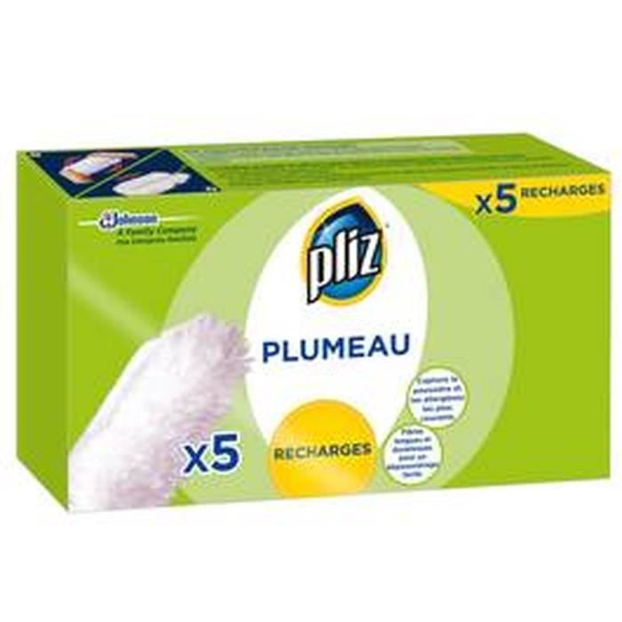 PLIZ Kit Complet 1 Plumeau - Manche + 5 Recharges