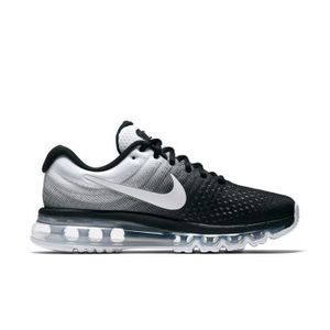 Baskets NIKE Air Max 2017 Chaussures de Running Homme Femme Entrainement Noir et Blanc Baskets NIKE Air Max 2017 Chaussures de Running Homme Femme Entrainement Noir et Blanc