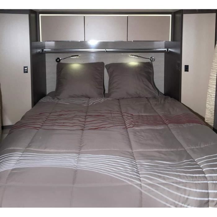 MIDLAND Prêt-à-Dormir Vibes 140x190 Lit Central - Linge de lit camping-car