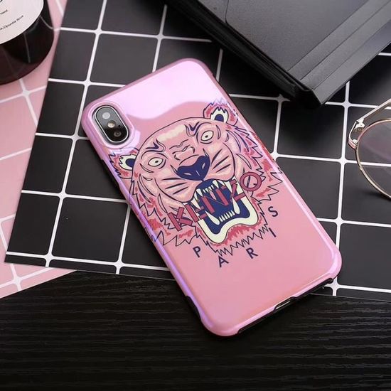 coque iphone 8 plus kenzo rose
