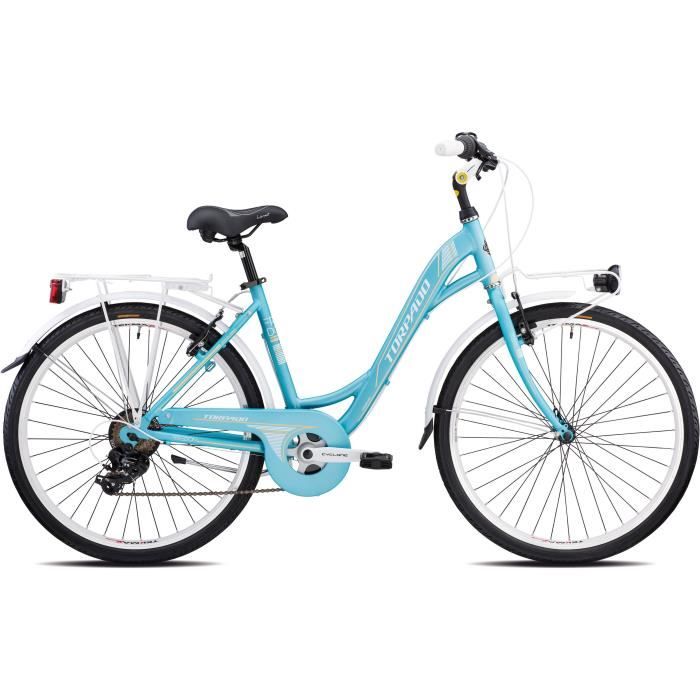 TORPADO Vélo ville Freedom 26'' - cadre alu - 7 vitesses - SHIMANO