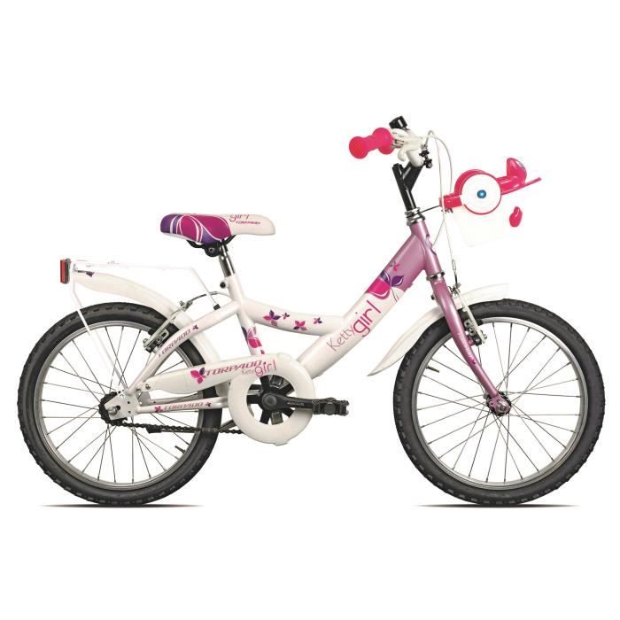 TORPADO Vélo enfant Ketty 18'' - cadre acier - SHIMANO