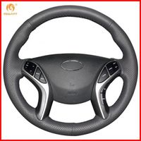 COUVRE-VOLANT Version Foncé Gris fil - Pour Hyundai Elantra 3 2 COUVRE-VOLANT Version Foncé Gris fil - Pour Hyundai Elantra 3 2