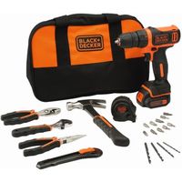 PERCEUSE BLACK & DECKER Perceuse visseuse sans fil 10,8 V a PERCEUSE BLACK & DECKER Perceuse visseuse sans fil 10,8 V a