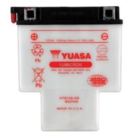 BATTERIE VÉHICULE Batterie moto Yuasa HYB16A-AB L 151mm W 91mm H 182 BATTERIE VÉHICULE Batterie moto Yuasa HYB16A-AB L 151mm W 91mm H 182