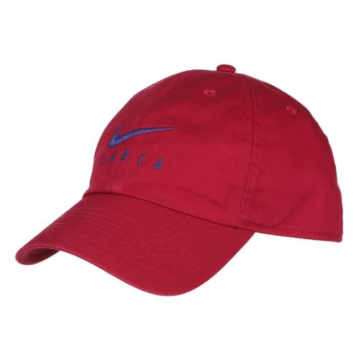 NIKE Casquette FCB H86 - Rouge noble et bleu royal