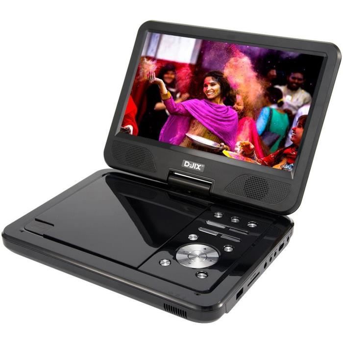 D-JIX PVS1006-20 Lecteur DVD portable 10\