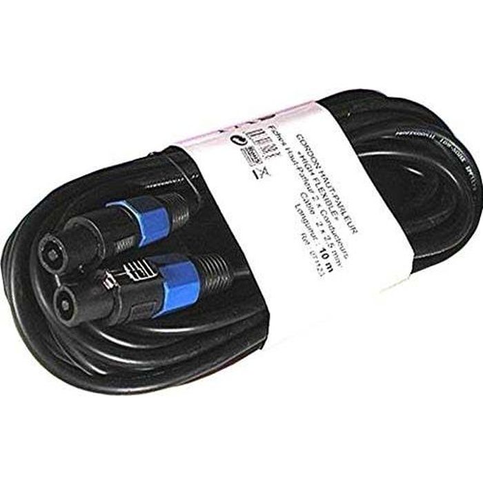 IBIZA SOUND CS10SS Cordon d'enceinte speakon / speakon - 10 m