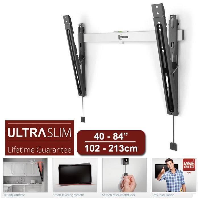 ONE FOR ALL SV6620 Support TV mural inclinable 40-84