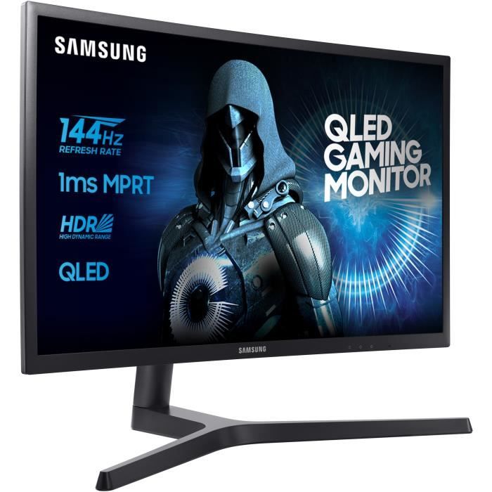 SAMSUNG C27HG70 - Ecran incurvé 27 pouces QLED WQHD - Dalle VA - HDR - 1ms - HDMI/Display port - FreeSync