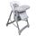 Chaise haute enfant pliable, réglable hauteur, dos