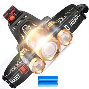 Halepro Lampe Frontale Puissante Lampe Frontale Lampe Torche LED Rechargeable