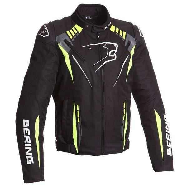BERING Primo R Blouson Moto - Noir / Fluo