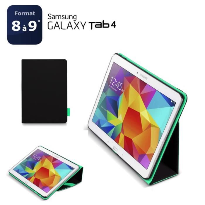 Port Designs Etui Galaxy Tab 4 MalmŒ Noir 8 po...