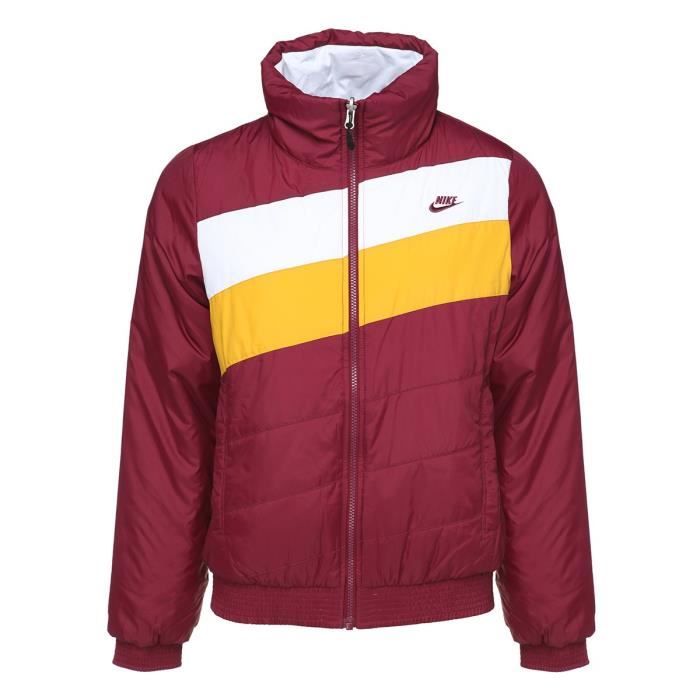 NIKE Veste Reversible Flipit - Femme - Rouge, jaune et blanc
