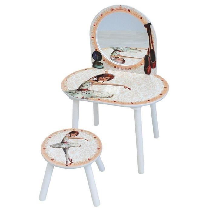 CIJEP Ballerina Coiffeuse + Tabouret