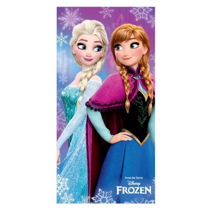 FROZEN Serviette de plage Microfibre 70x140cm - Bleu