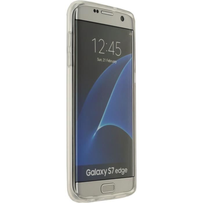 MOBILIZE Etui de protection pour telephone Boîtier de Protection Samsung Galaxy S7 Edge Transparent
