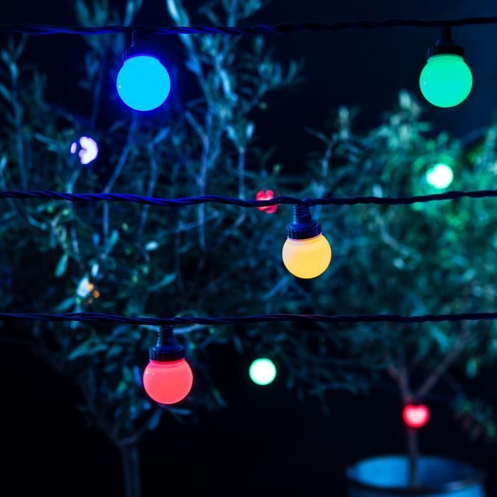 guirlande lumineuse int guirlande guinguette raccordable 20 globes led mul - Guirlande Lumineuse Exterieur Professionnel guirlande lumineuse int guirlande guinguette raccordable 20 globes led mul - Guirlande Lumineuse Exterieur Professionnel
