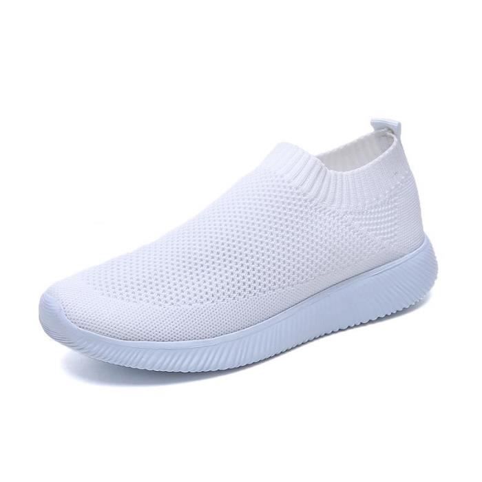 Chaussures Confortable Femme Fond 2019 Respirant Sneakers Mesh f6mbgy7YvI