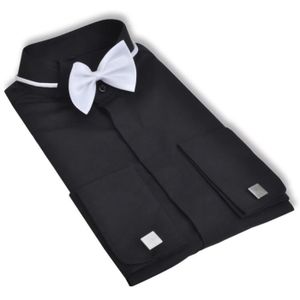 Chemise homme avec boutons de manchette - Achat / Vente ...