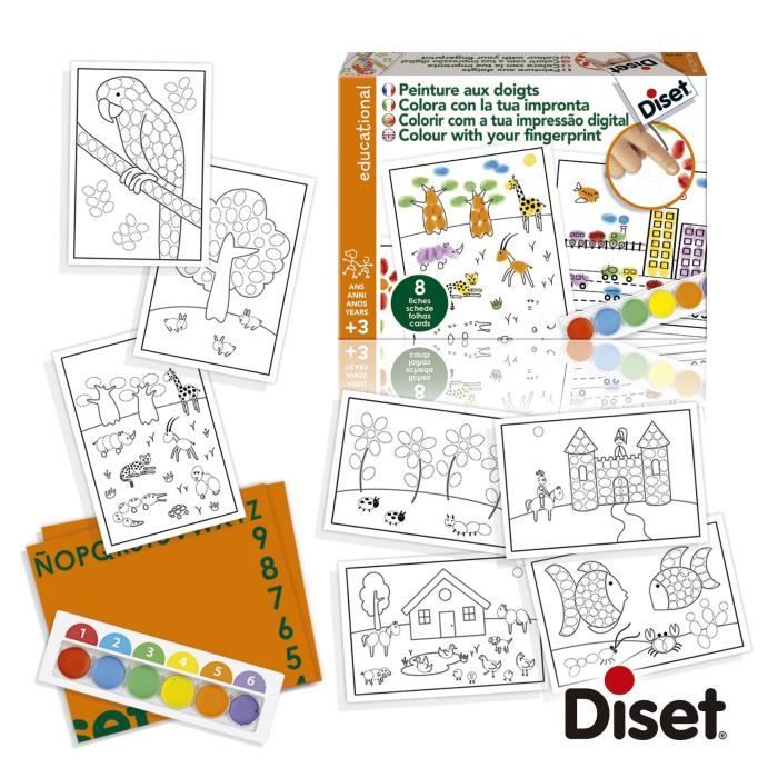 DISET Peinture aux doigts