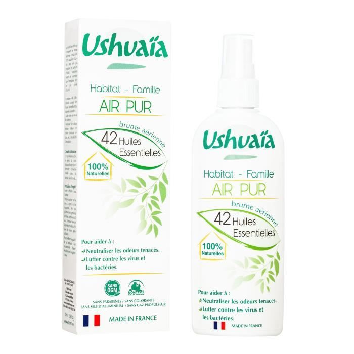 USHUAïA Huiles essentielles Aire Pur 42 - Brume aérienne - 100 ml