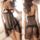 Sous-vetement robe dentelle lingerie sexy femme