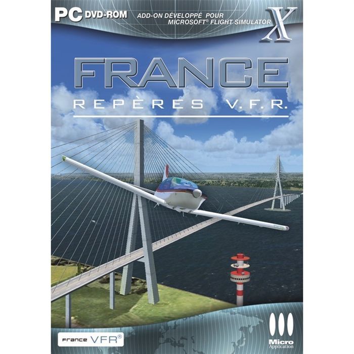 ADD ON FSX FRANCE REPÈRES VFR   Achat / Vente PC ADD ON FSX FRANCE