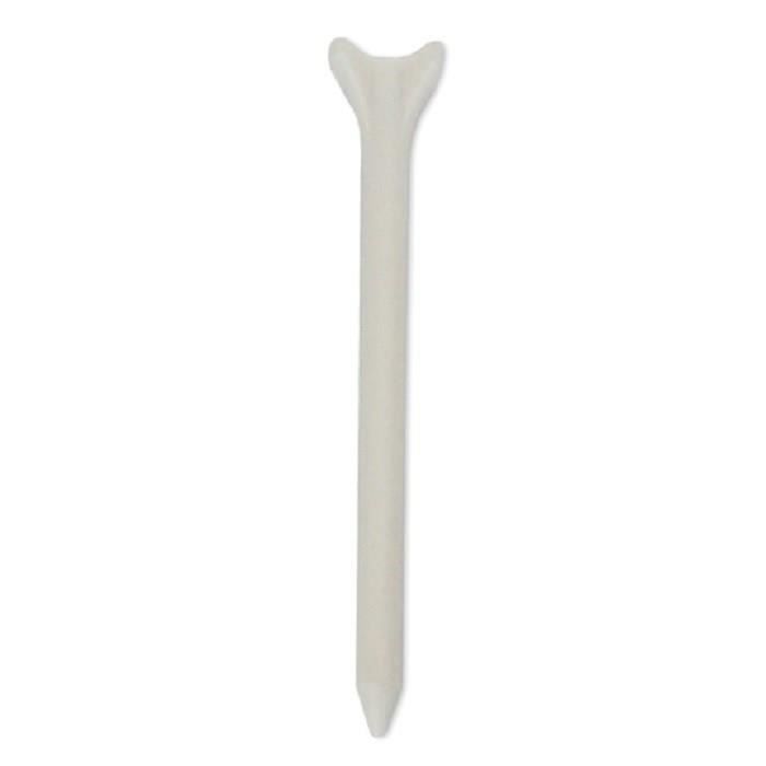 PGA TOUR Lot de 40 Zéro Friction Tees 4 Branches - 7 cm - Blanc