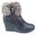 Fashionfolie888 - Femme Bottes Bottine talon compe
