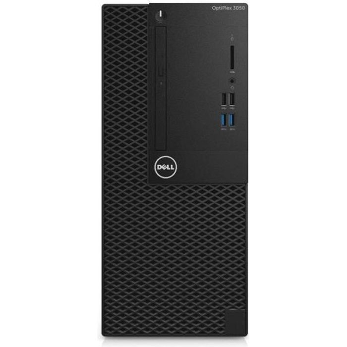 Dell OptiPlex 3050 - MT -PC de bureau-RAM 8 GO- 1 x Core i5 7500 / 3.4 GHz-HDD 1 TO-HD Graphics 630