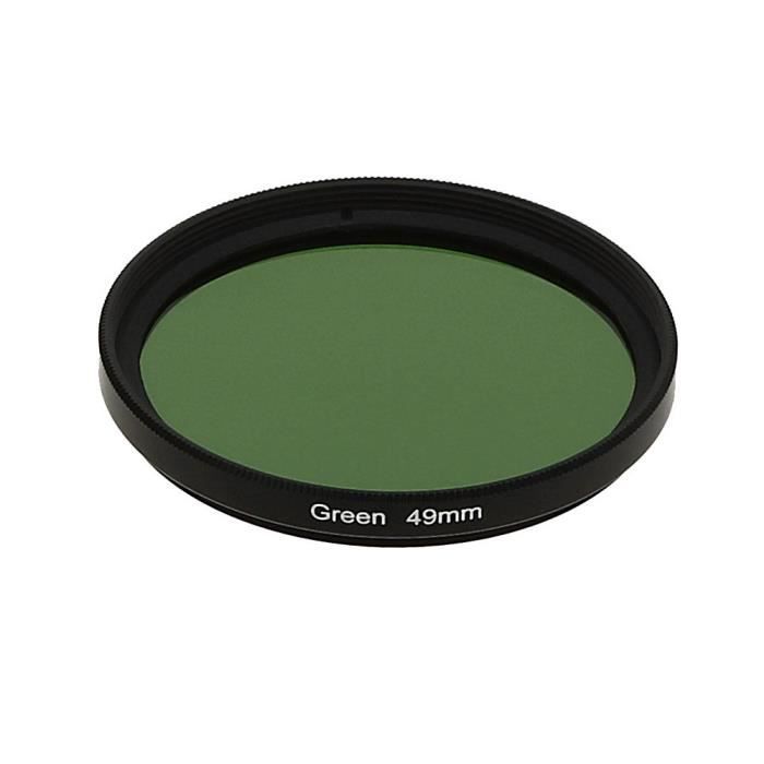 Filtre vert 49mm   En N&B le filtre éclaircit le vert et noircit les